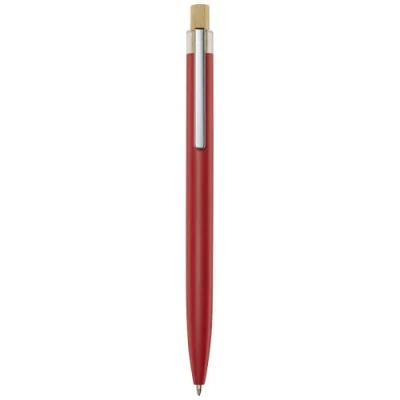 Stylo bille en aluminium recyclé Nooshin (encre noire)