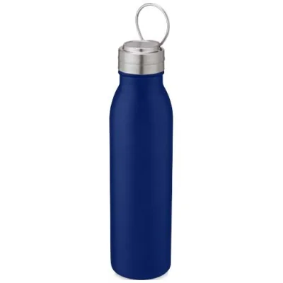 Bouteille de sport Harper 700 ml en acier inoxydable avec boucle métallique
