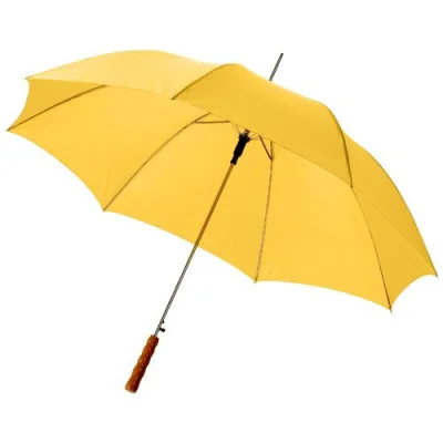 Parapluie 23" à ouverture automatique avec poignée en bois Lisa