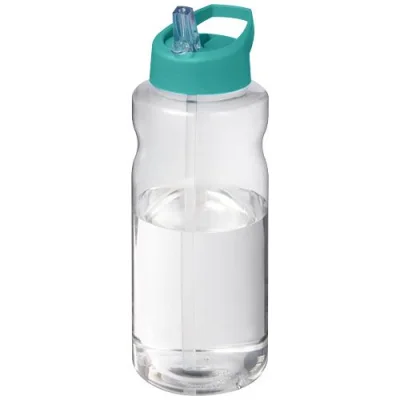 Bouteille de sport H2O Active® Big Base de 1 litre avec couvercle à bec verseur