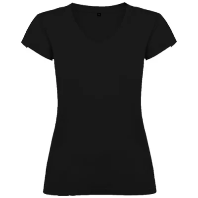 T-shirt de 155 g/m² Victoria à col en V et manches courtes pour femme