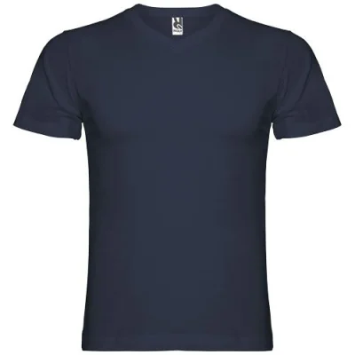T-shirt de 155 g/m² Samoyedo à col en V et manches courtes pour homme