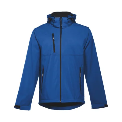 THC Zagreb – Veste softshell pour homme en polyester et élasthanne