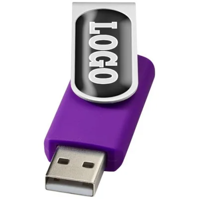 Clé USB rotative avec doming