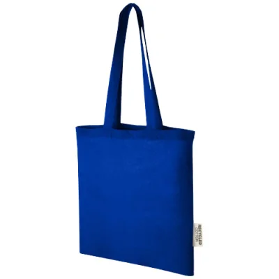 Sac shopping Madras en coton certifié GRS de 140 g/m2 de 7 L