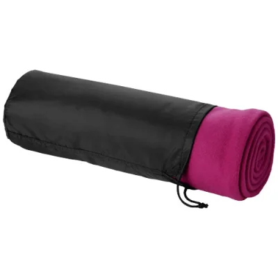 Plaid polaire Huggy avec housse de transport 150 x 120 cm