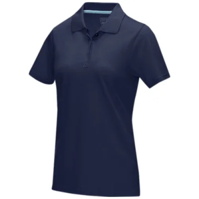 Polo Graphite bio manches courtes femme