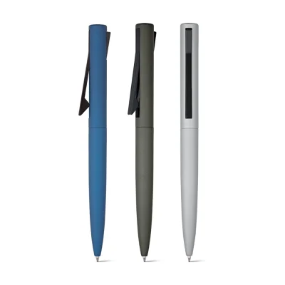Convex – Stylo en aluminium recyclé (100% rAL) et ABS recyclé (100% rABS) avec clip