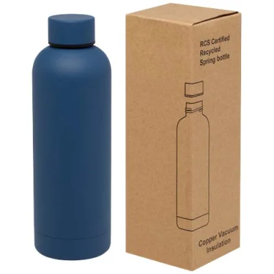 Bouteille isotherme avec isolation par le vide Spring 500 ml en cuivre inoxydable recyclé certifié RCS