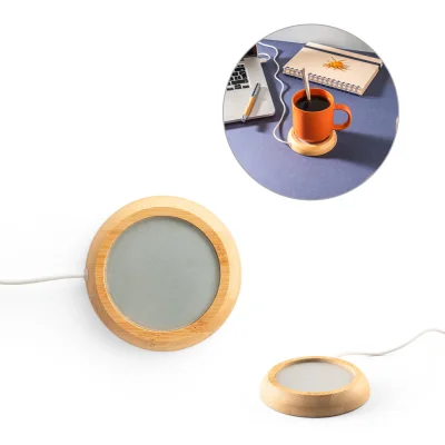 Gates – Chauffe-tasse avec corps en bambou