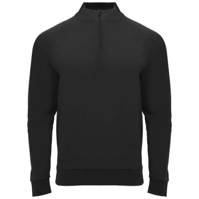 Sweatshirt de 200 g/m² Epiro à manches longues avec fermeture demi- zip pour enfant