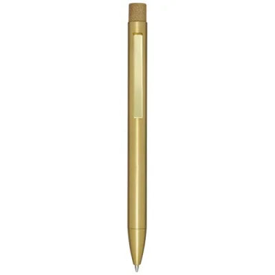 Stylo bille en laiton recyclé Beatriz (encre bleue)