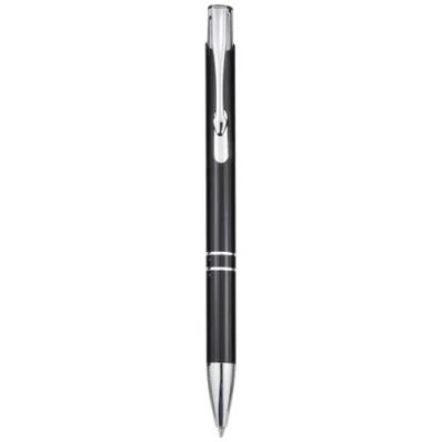 Stylo bille en aluminium recyclé Moneta (encre bleue)