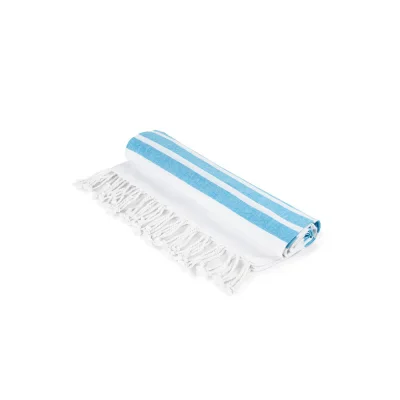 Sardenha – Serviette de plage en coton (70% recyclé) et polyester (30% recyclé) (180 g/m²)