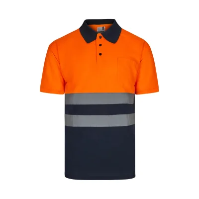 VL Fortuna – Polo Bird-eye (140g/m²) à manches courtes, en polyester (100%)