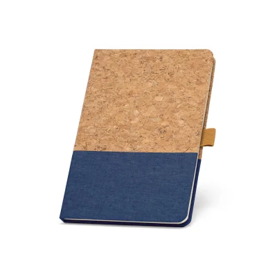 Klee – Bloc-notes A5 en liège et lin avec pages lignées