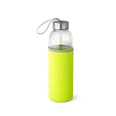 Raise – Bouteille de sport en verre et acier inoxydable 520 mL