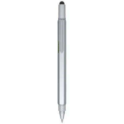 Stylo multifonction Dora en aluminium recyclé (encre noire)