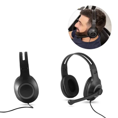 Kilby – Casque audio ajustable en ABS et PP avec microphone