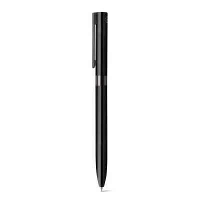 Clare – Stylo à bille en aluminium recyclé (100 % rAL) avec clip et mécanisme twist