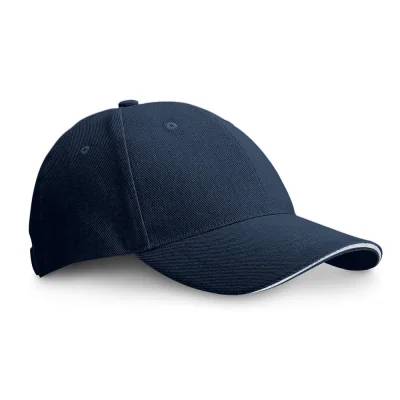 Christophe – Casquette sandwich 100% coton (260 g/m²)