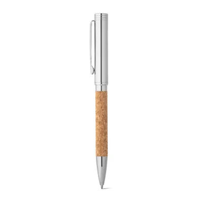 Corko – Stylo à bille en liège et métal avec mécanisme twist