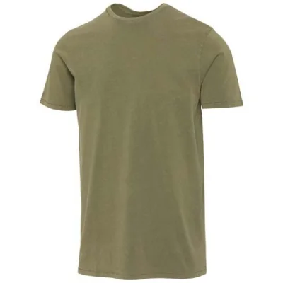 T-shirt homme délavé à manches courtes Nanaimo de 160 g/m2