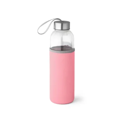 Raise – Bouteille de sport en verre et acier inoxydable 520 mL