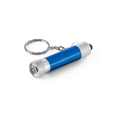 Re-Lergan – Porte-clés en aluminium (92 % recyclé) avec lampe de poche LED à 3 lumières