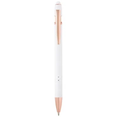 Stylo bille Nanna avec finition or rose