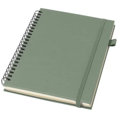 Cahier à spirales Liss A5 à couverture rigide en plastique recyclé