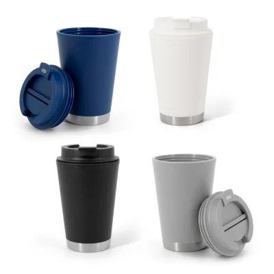 Figlioli – Tasse de voyage en PP à double paroi, étanche