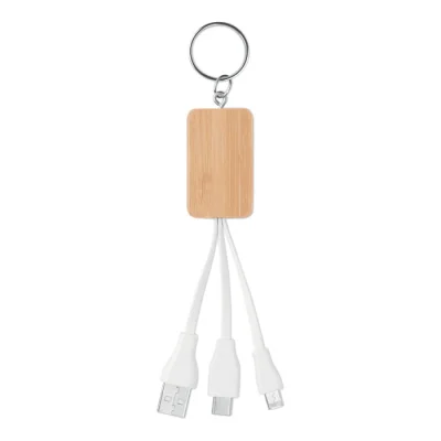 Clauer – Câble Bambou 3 en 1