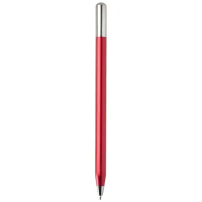 Stylo à bille à mécanisme rotatif SMART en aluminium recyclé (encre noire)