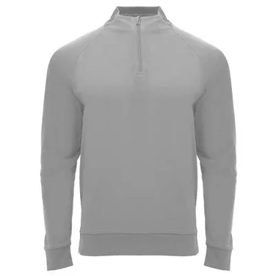 Sweatshirt de 200 g/m² Epiro à manches longues unisexe avec fermeture demi-zip