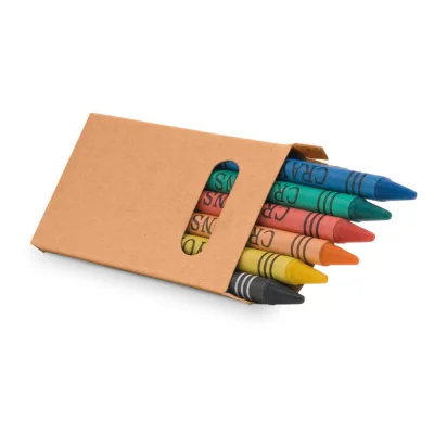 Eagle – Boîte avec 6 crayons de cire