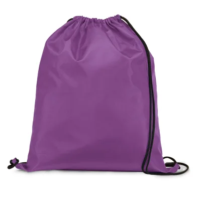 Carnaby – Sac à dos 210D avec cordons de serrage noirs