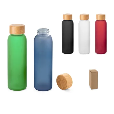 Lillard Glass – Bouteille en verre dépoli 520 ml