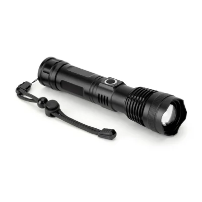 Yvian – Lampe torche rechargeable de 10 W en aluminium (100% rAL)