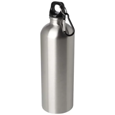 Bouteille d'eau Oregon de 750 ml simple paroi en acier recyclé certifié RCS avec mousqueton