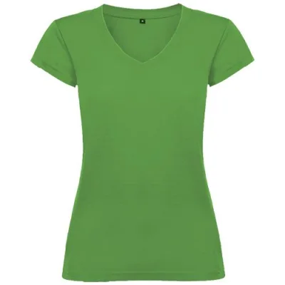 T-shirt de 155 g/m² Victoria à col en V et manches courtes pour femme