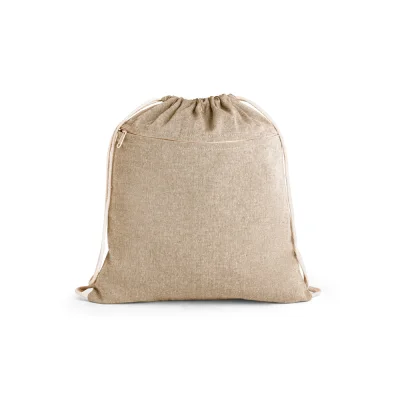 Chancery – Sac à cordelettes en coton recyclé (70%), polyester (30% rPET) (140 g/m²)