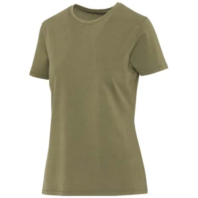 T-shirt femme délavé à manches courtes Nanaimo de 160 g/m2