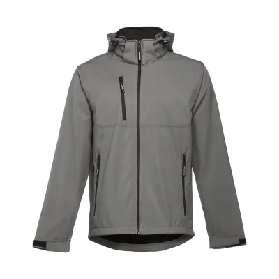 THC Zagreb – Veste softshell pour homme en polyester et élasthanne