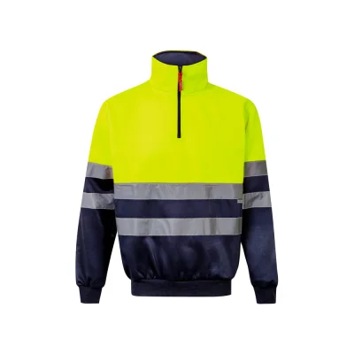 VL Thor – Sweatshirt bicolore (300g/m²) en polyester éponge (100%)