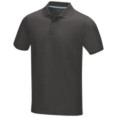 Polo Graphite bio manches courtes homme