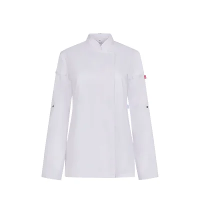 VL Thoth – Veste de cuisine pour femme (190 g/m²) en coton (35 %) et polyester recyclé (65 %)
