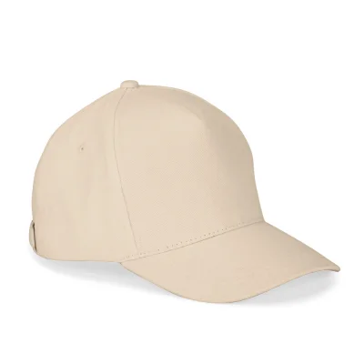 Ashton – Casquette 100 % coton (260 g/m²) à 5 panneaux