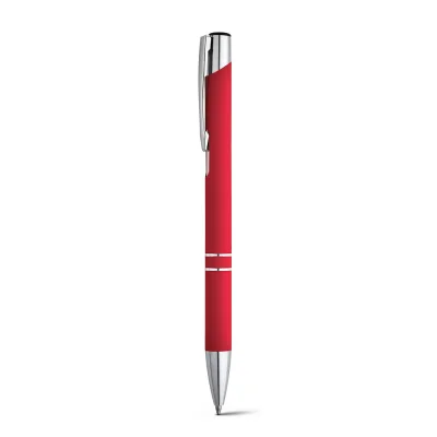 Beta Soft – Stylo en aluminium avec finition en caoutchouc
