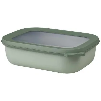 Mepal Cirqula 1 000 ml, saladier rectangulaire à plusieurs compartiments